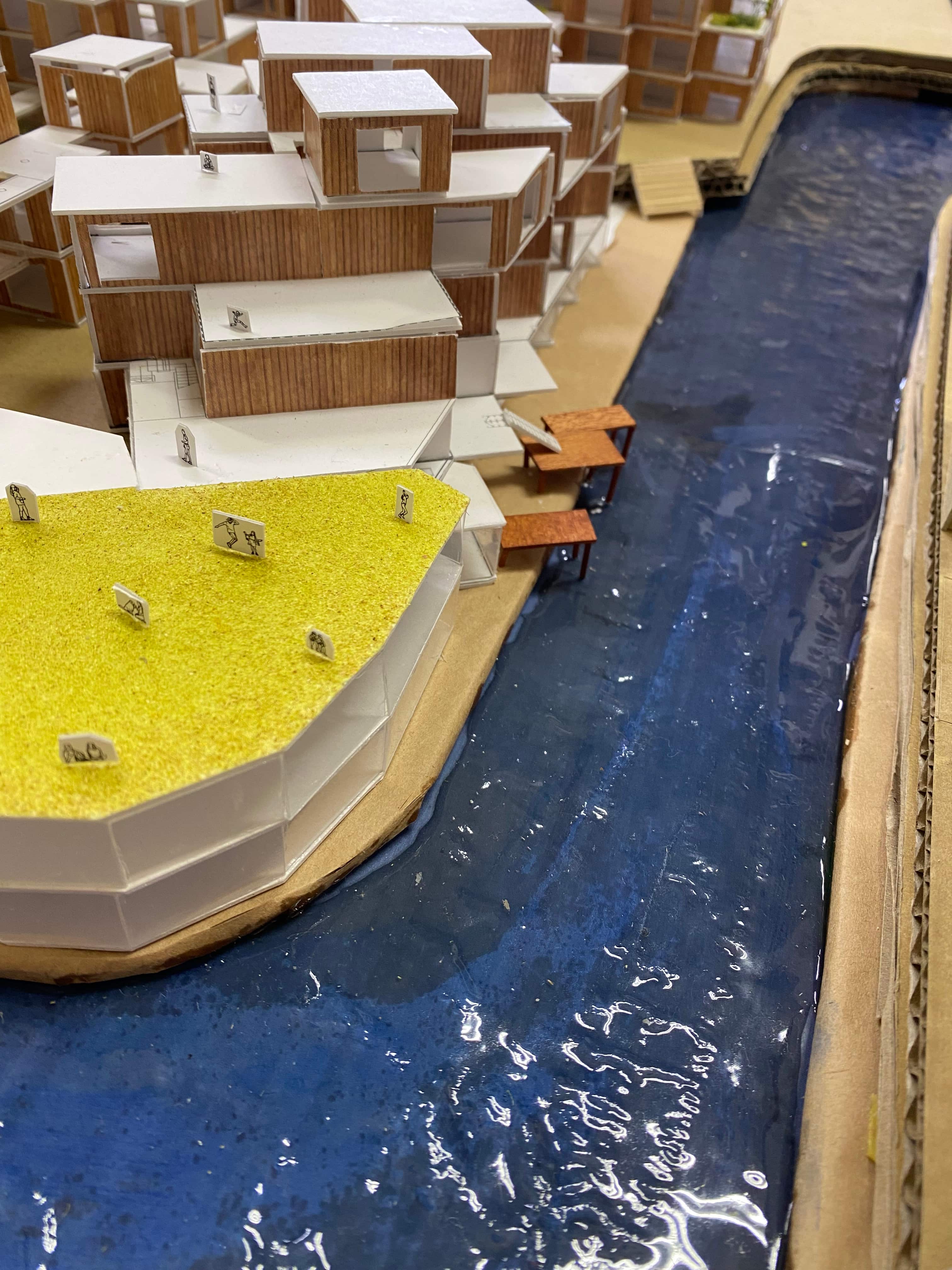 Physical model — fishing deck detail