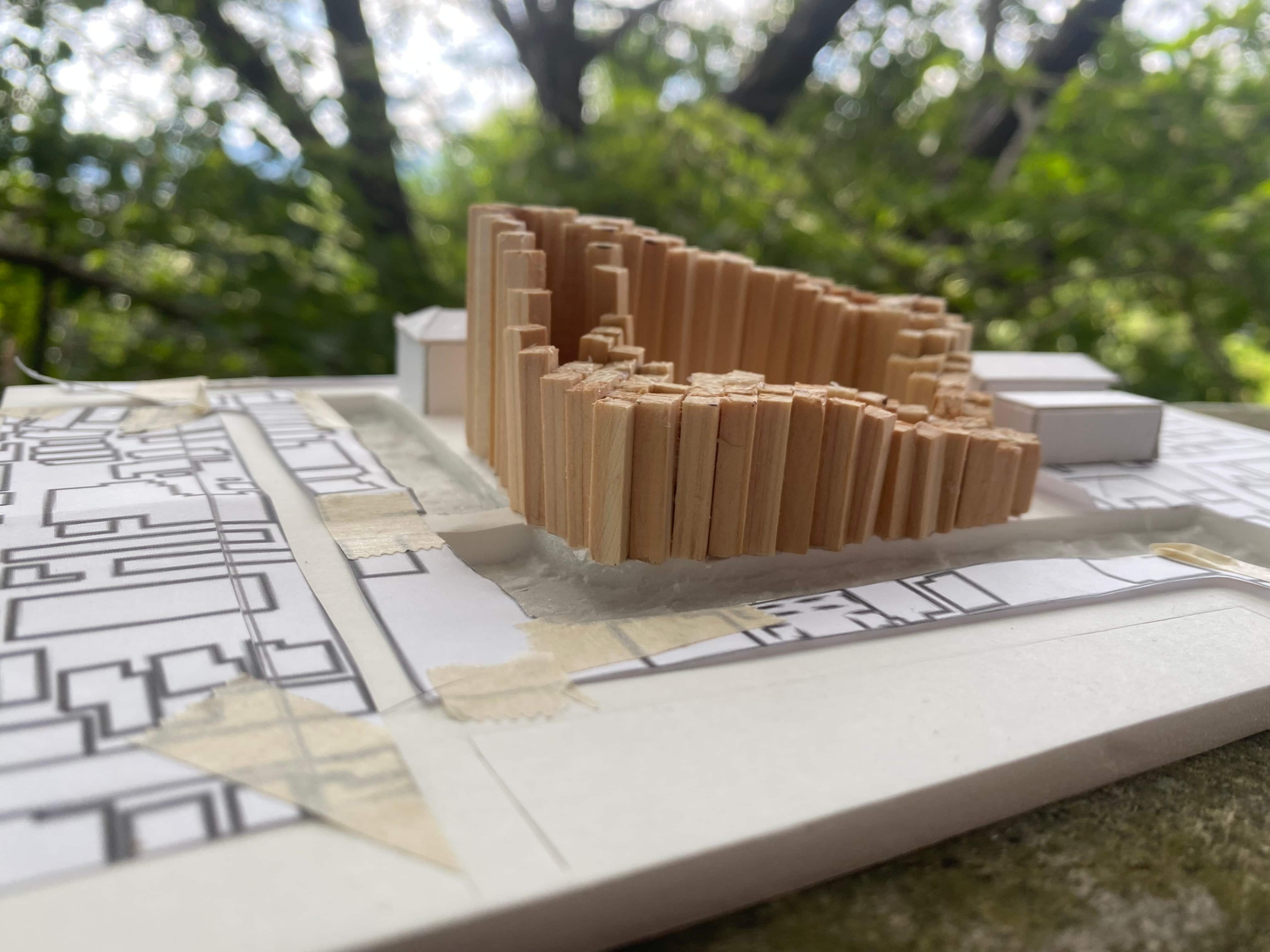 Height restriction study — 79&Park volume cut to Kyoto zoning limits.